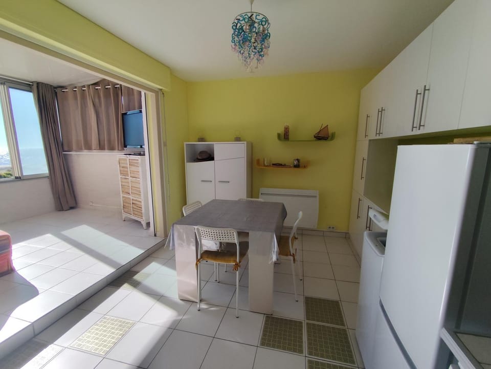 Appart en front de mer 1 chambre- parking -résidence le grand large Apartment in Le Barcarès