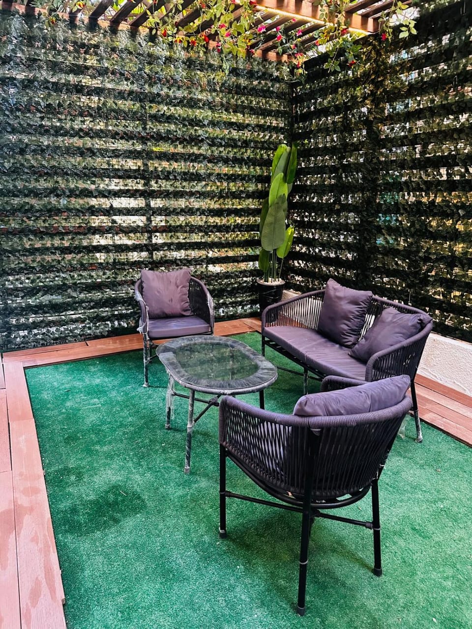 Urban Garden Retreat Cozy Studio and Private Patio Apartment in Cairo