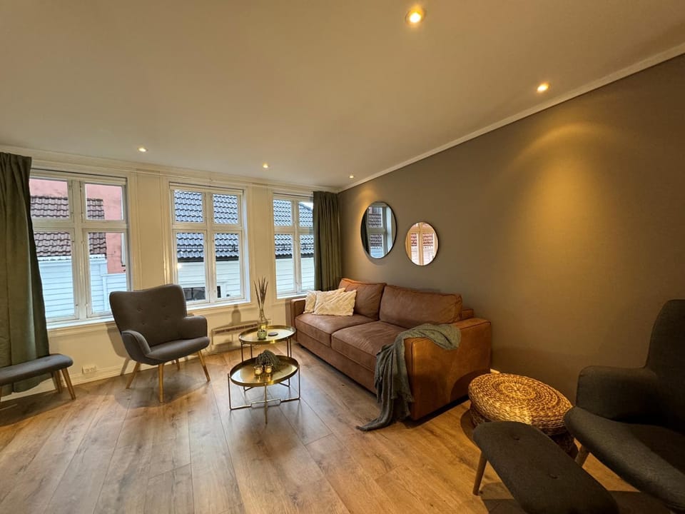 Bergenshus rett ved Bryggen i Bergen Apartment in Bergen