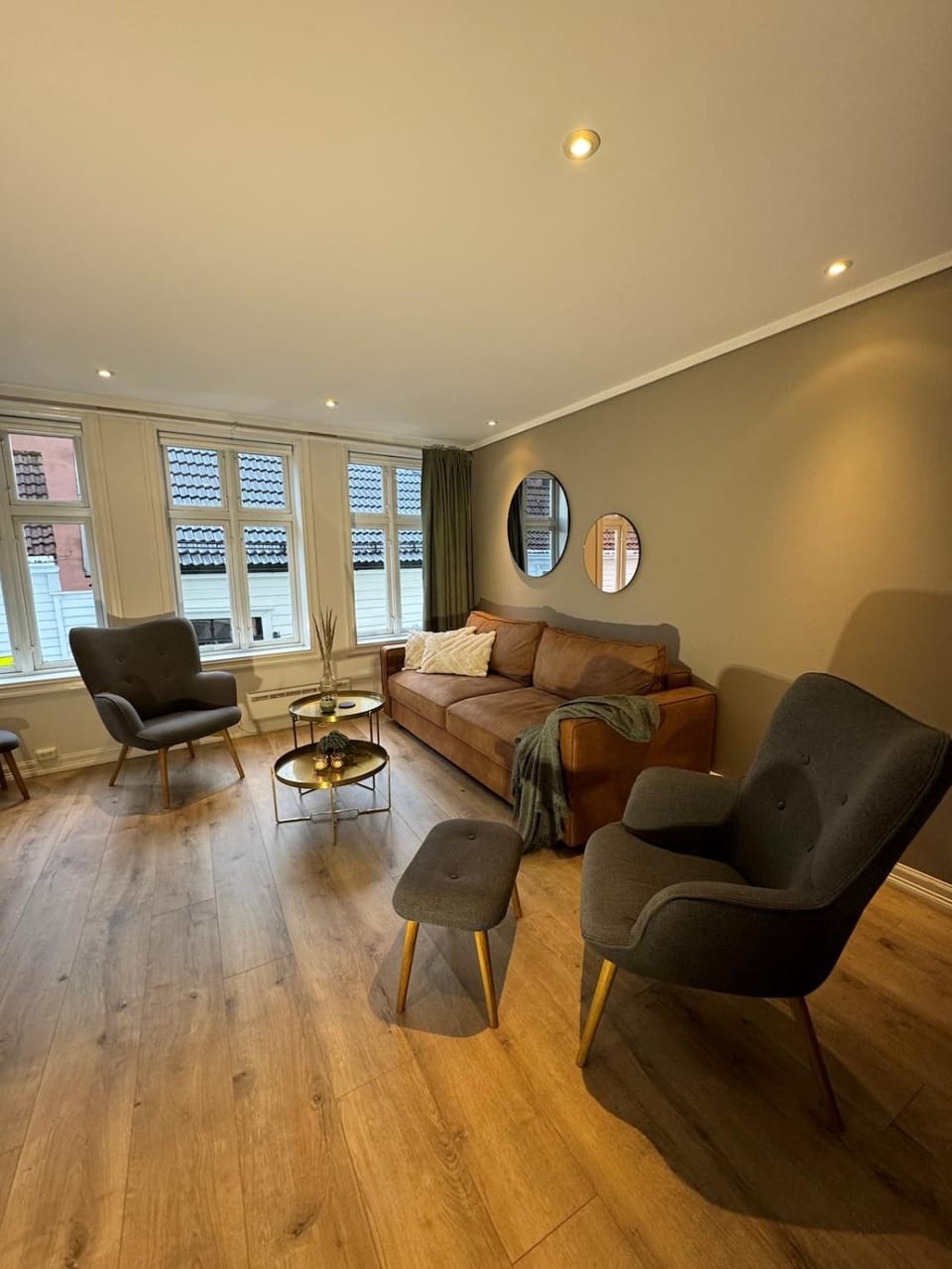 Bergenshus rett ved Bryggen i Bergen Apartment in Bergen