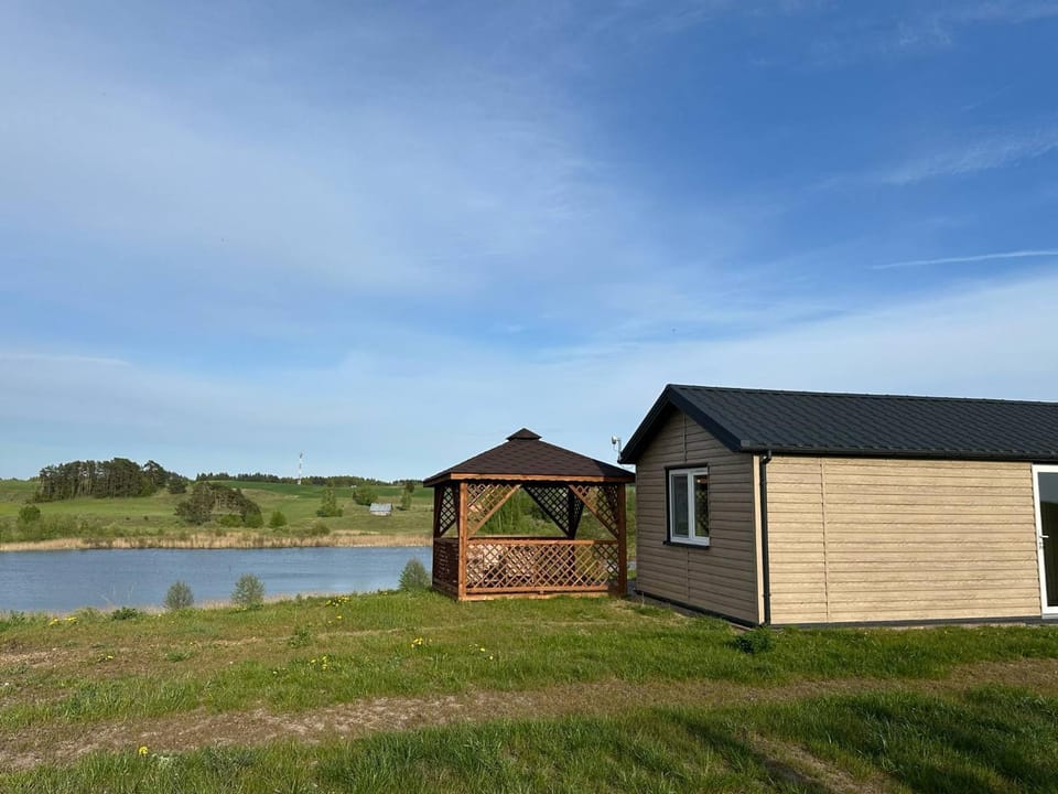 Property building, Spring, Natural landscape, Lake view