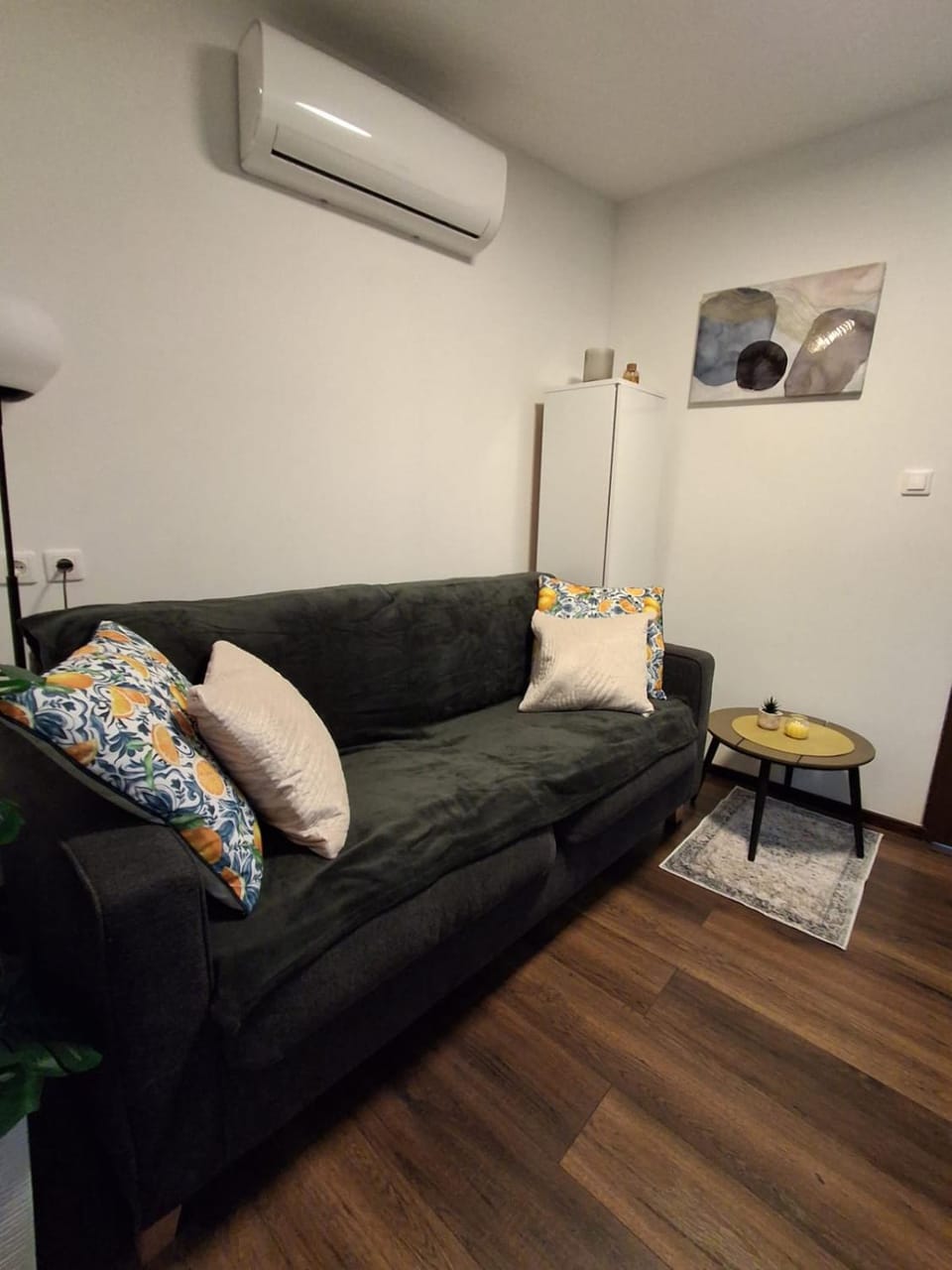 Living room, air conditioner