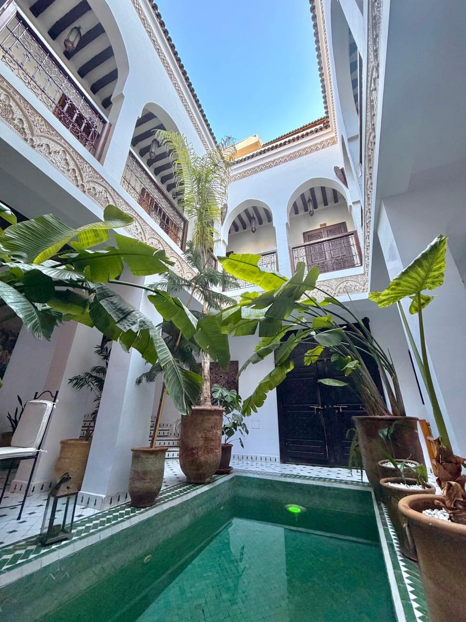 Patio, Day, Pool view, Swimming pool
