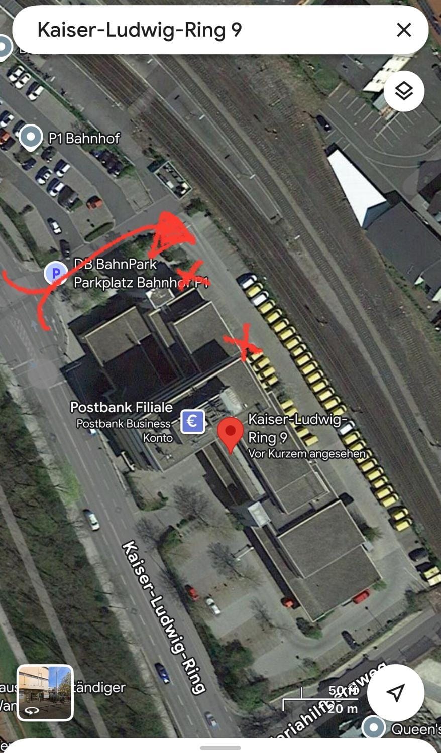 Neighbourhood, Bird's eye view, Location, Parking