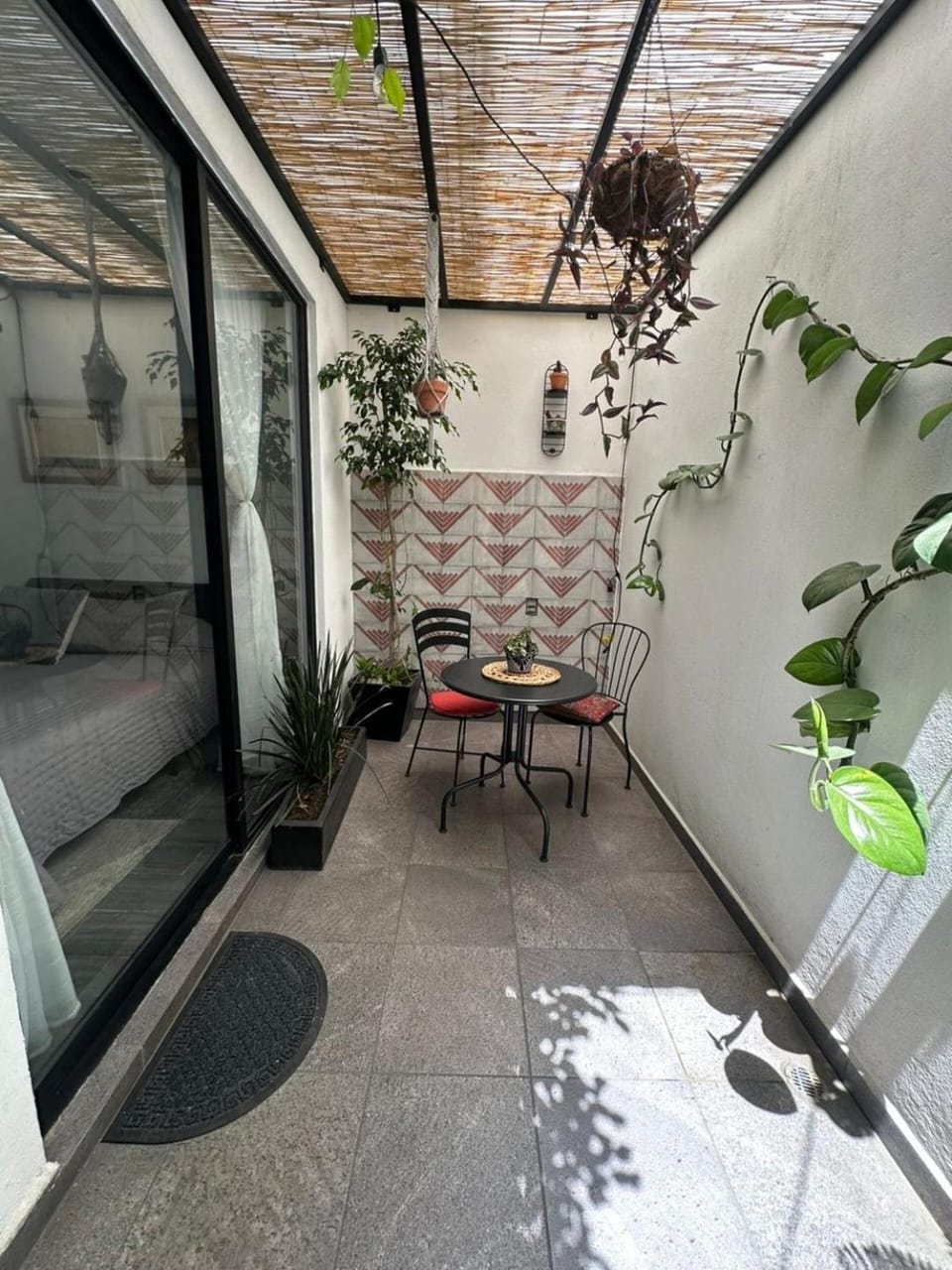 Suite Indiana c Terraza y estacionamiento 2 pers Apartment in Mexico City