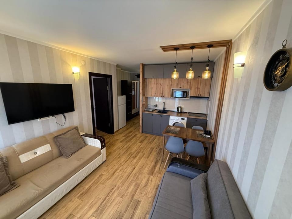 TV and multimedia, Kitchen or kitchenette, Living room, Seating area, Dining area, oven
