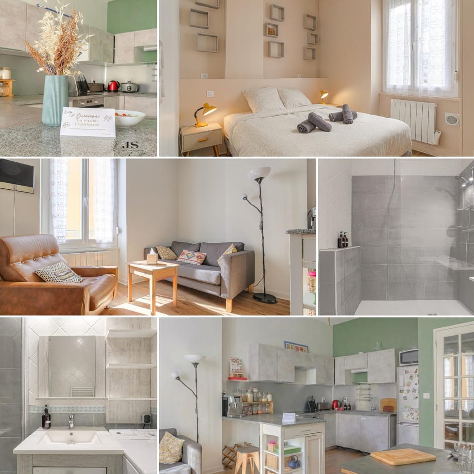 Living room, Bedroom, kitchen