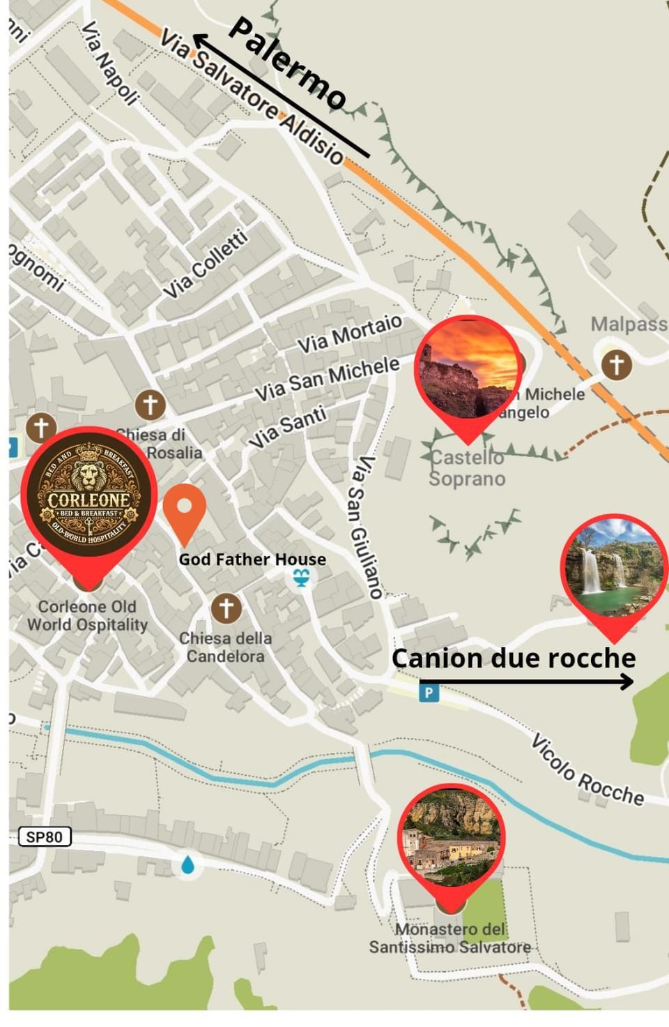 Corleone bed and breakfast Bed and Breakfast in Sicily