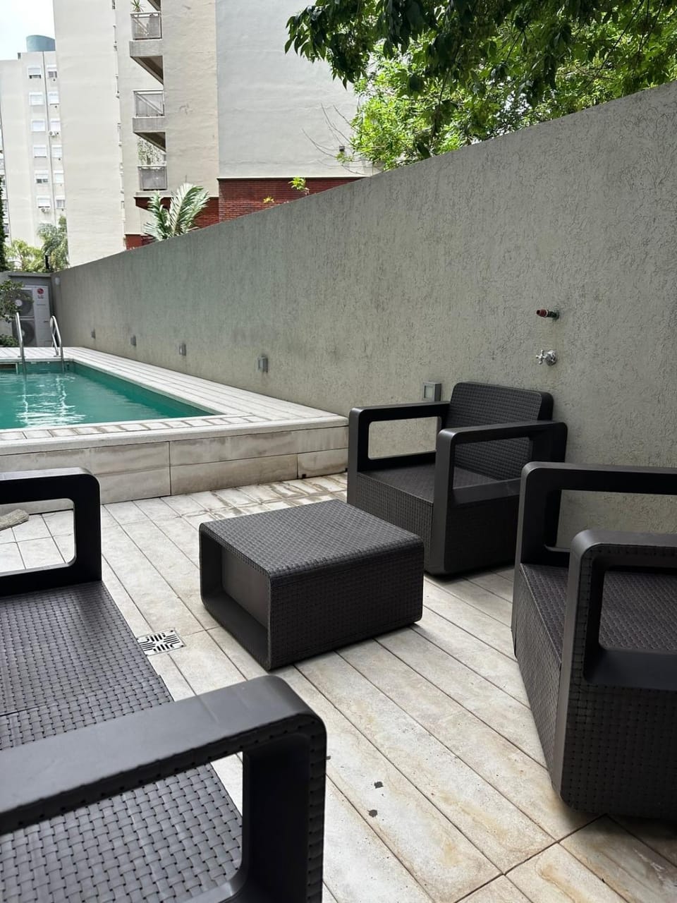 Patio, Day, Pool view, Swimming pool, Swimming pool
