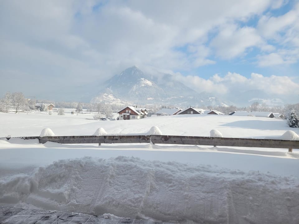 Winter, Mountain view