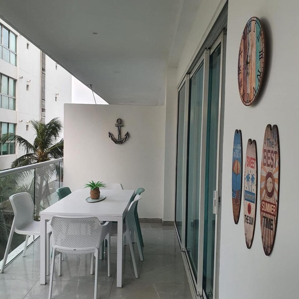 Luxurious, modern apartment in Cartagena Morros 3 Apartment in La Boquilla