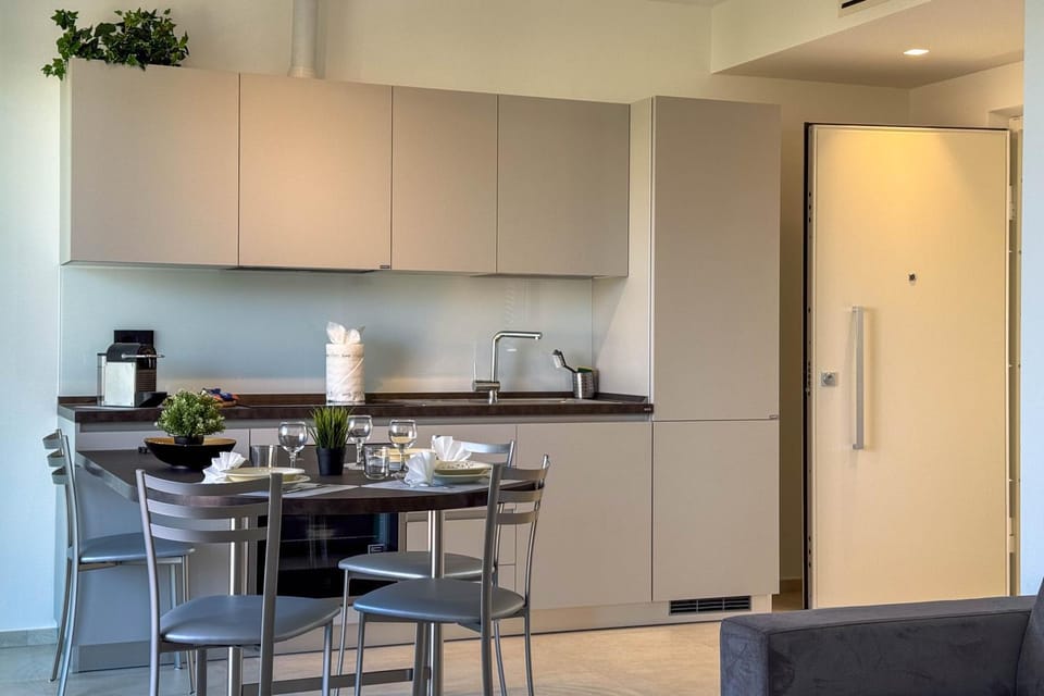 Modern Design Garage and Terrace with Sea View Apartment in Porto San Giorgio