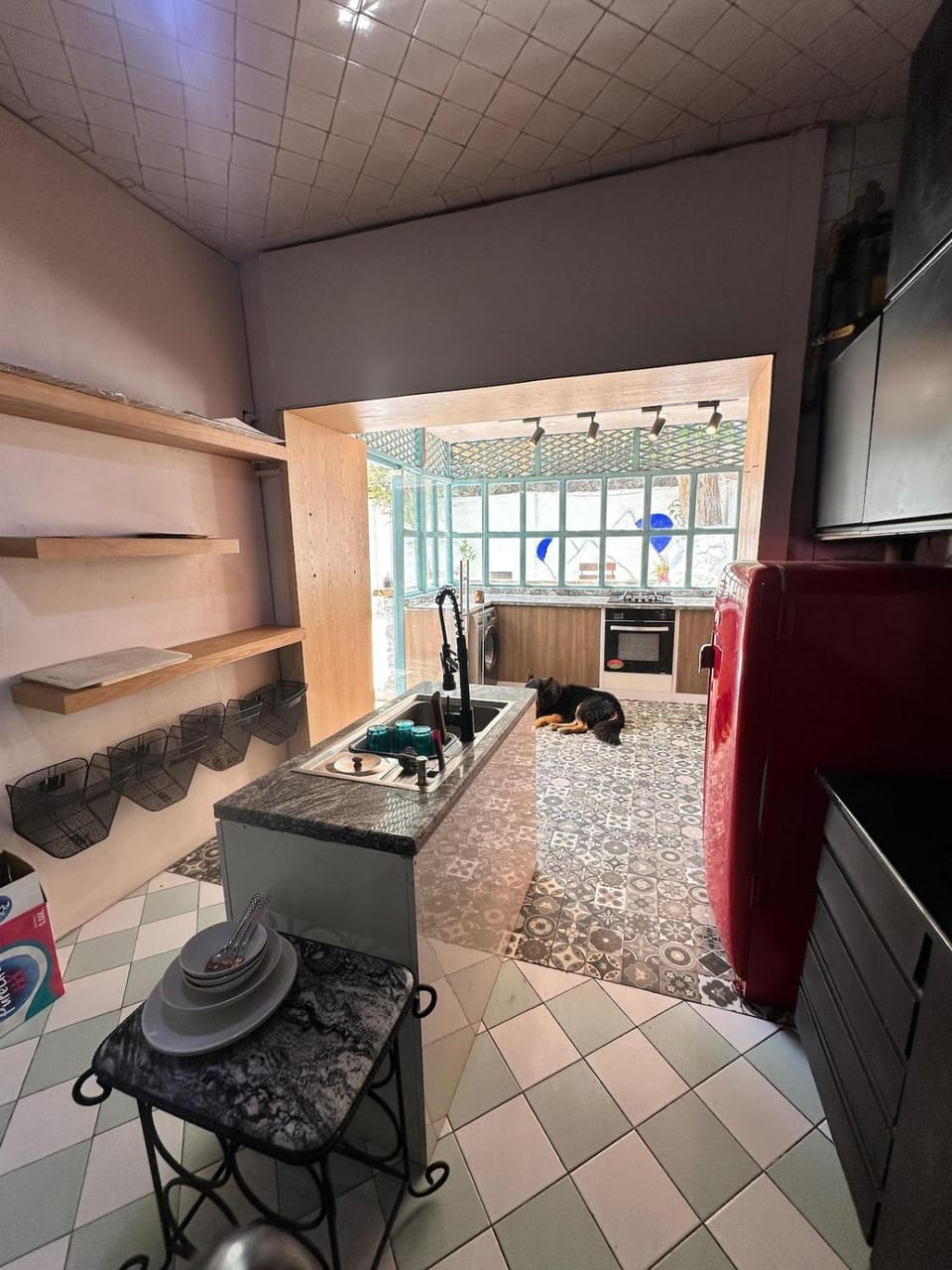Kitchen or kitchenette