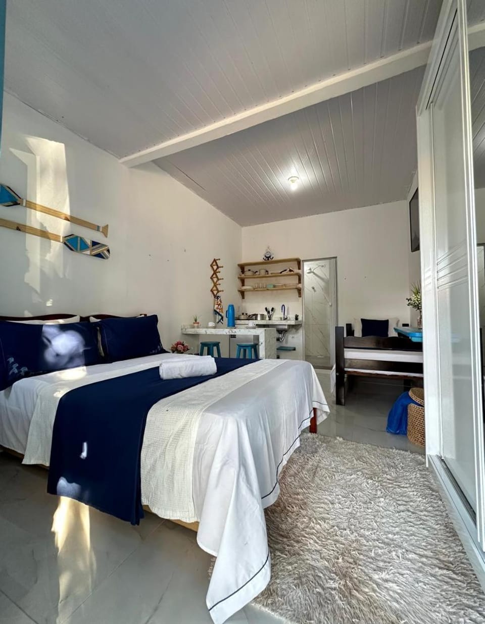 Kitchen or kitchenette, Photo of the whole room, Bedroom