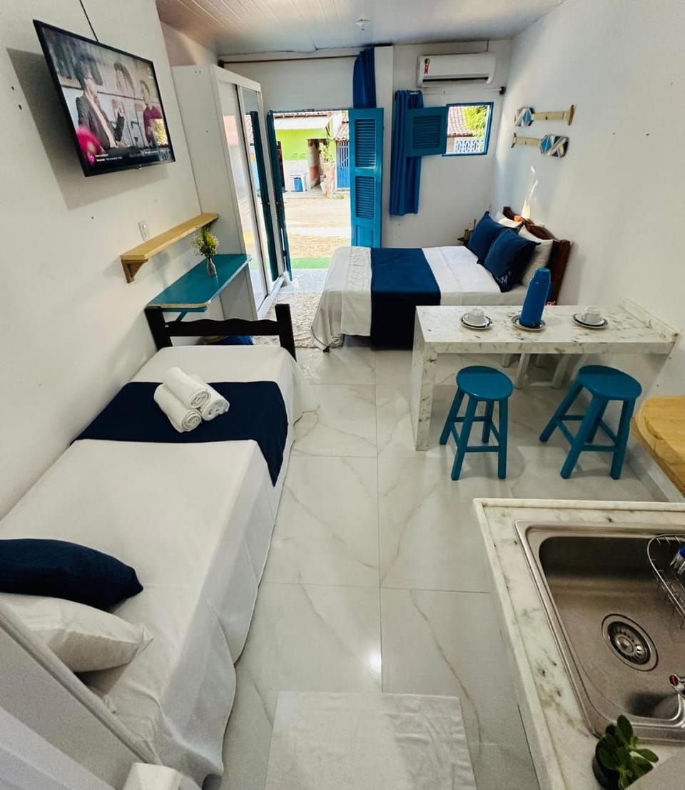 Bed, Kitchen or kitchenette, Photo of the whole room, Dining area, Bedroom, air conditioner