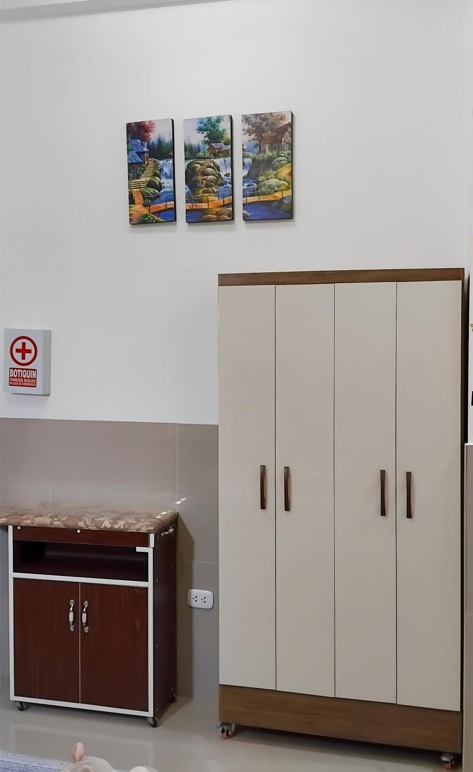 Family, flat iron, furniture, trouser press, wardrobe