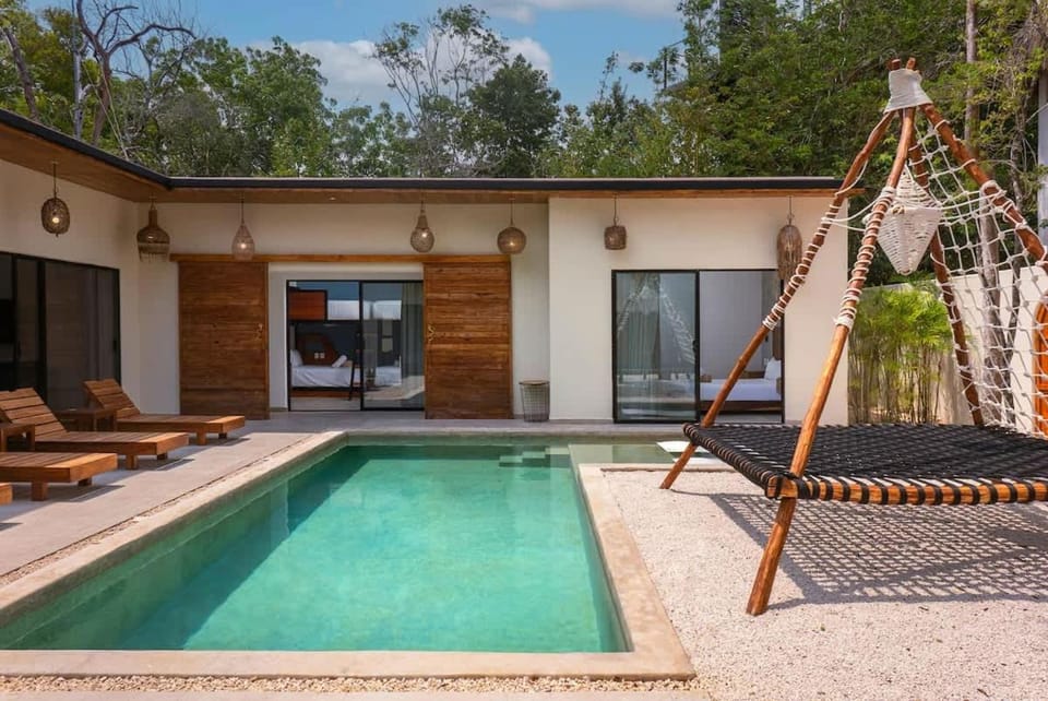 Heaven Villa 4BR Jungle Vibes Private Pool House in State of Quintana Roo