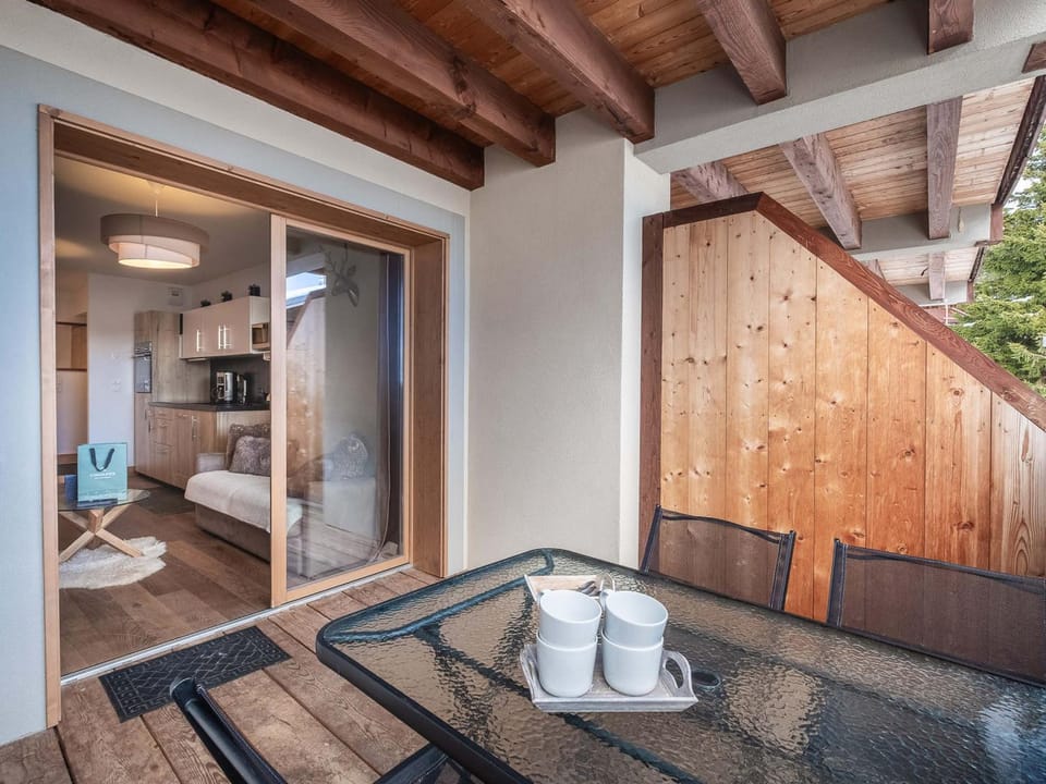 Appartement cosy près des pistes, 4 pers, Les Saisies Apartment in Villard-sur-Doron
