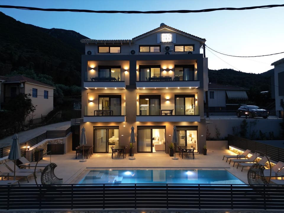 Property building, Night