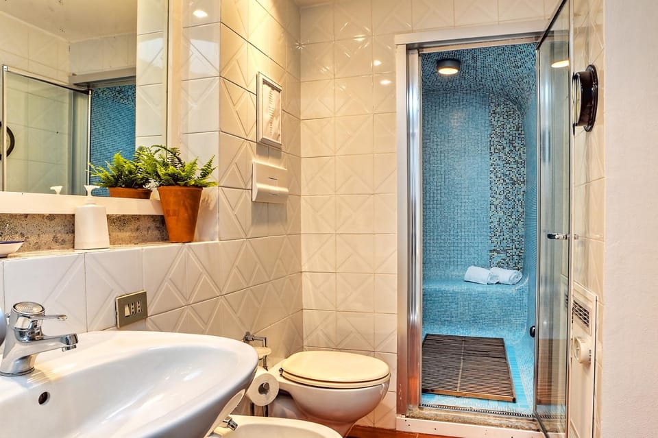 Toilet, Steam room, Bathroom, Spa and wellness centre/facilities, bidet, towels