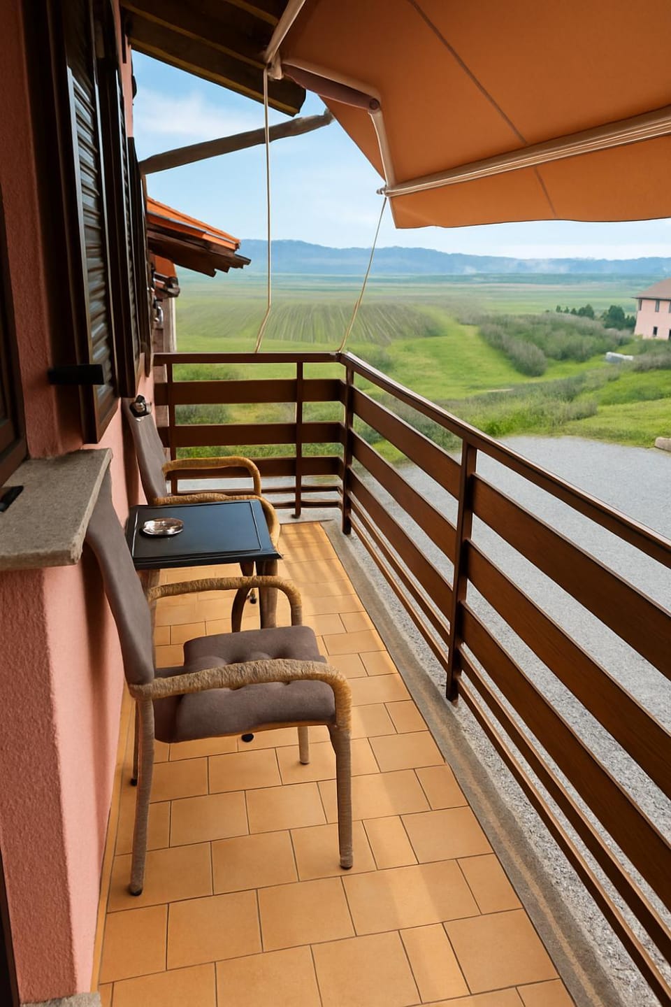 Patio, Day, Natural landscape, View (from property/room), Balcony/Terrace