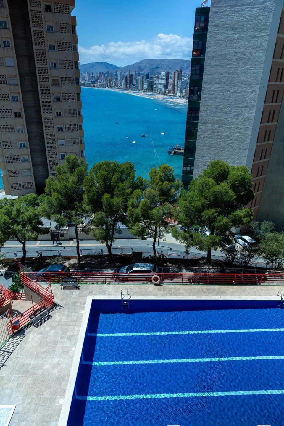 Pool view, Sea view, Swimming pool