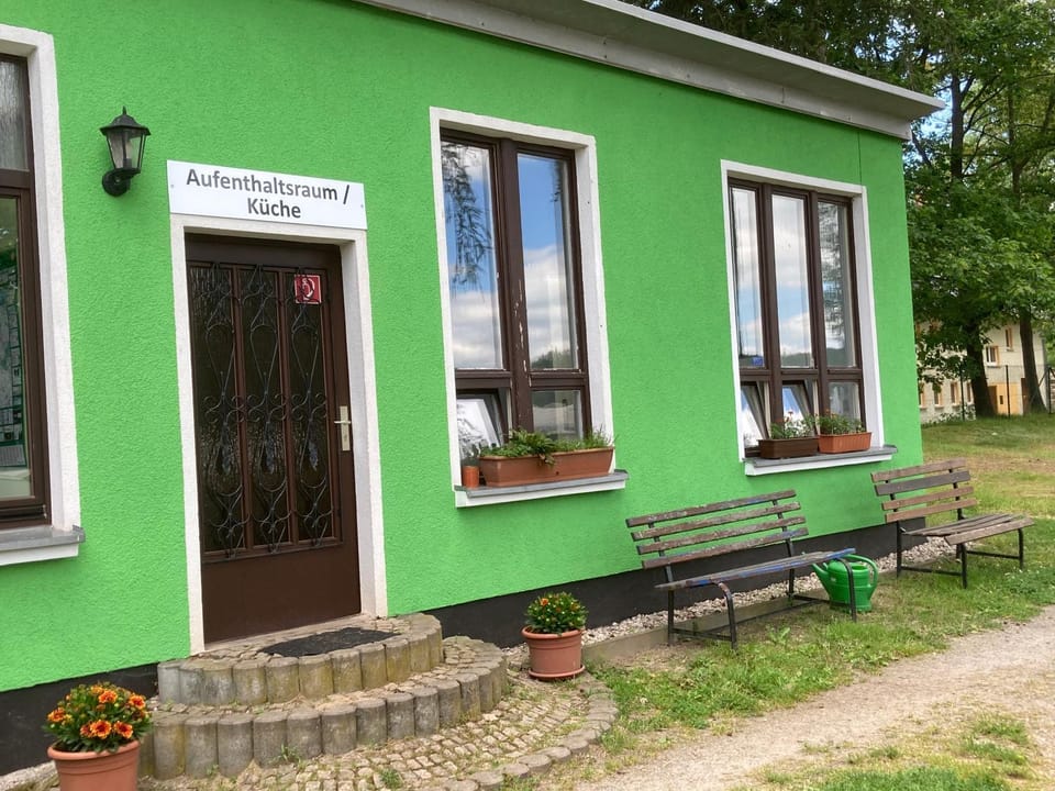 Nr 4 Camping POD mit Seeblick und Terrasse Apartment in Saxony