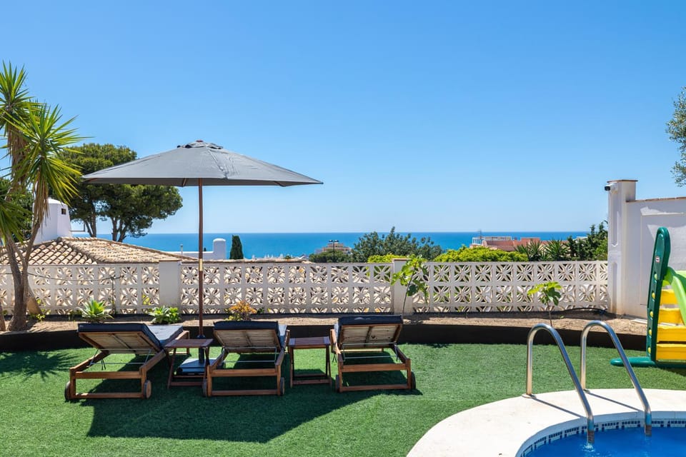 Garden, Sea view