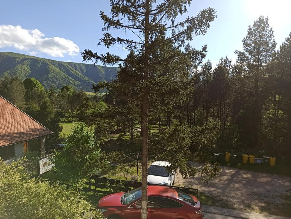 Quiet street view