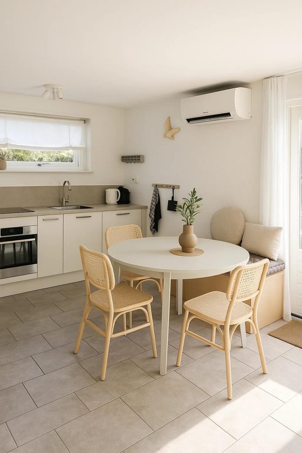 Wit huisje Baarland Apartment in Zeeland, Netherlands