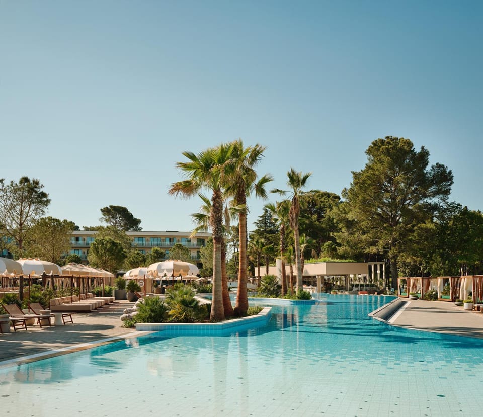 Summer, Swimming pool, sunbed