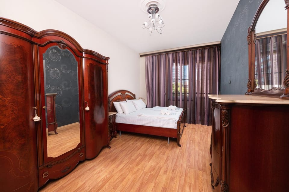 Bed, Bedroom, wardrobe