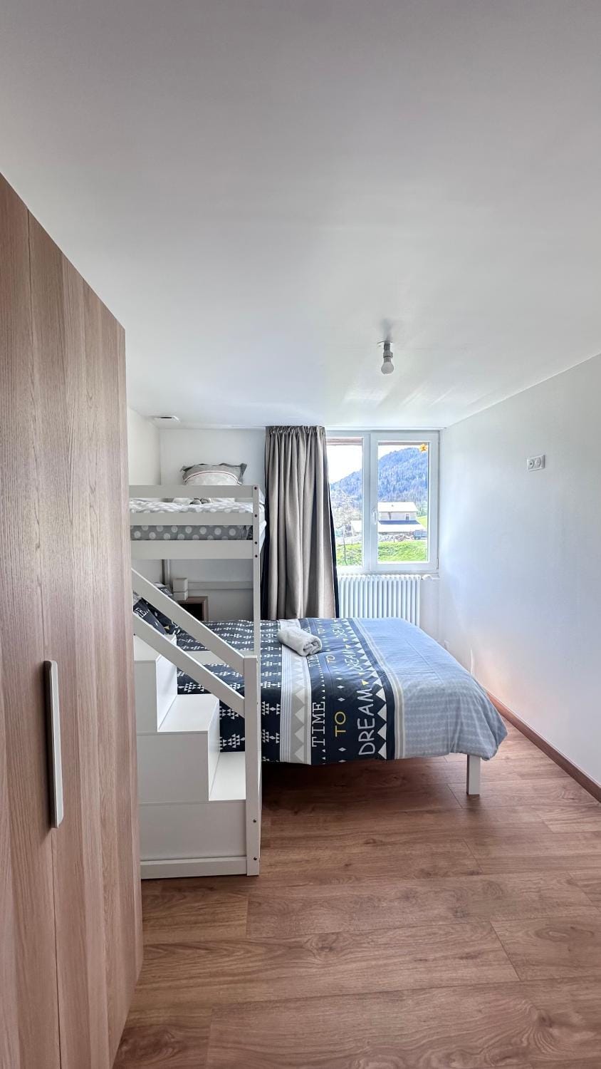 Appartement confortable Haut Jura parc Naturel Apartment in Haute-Savoie