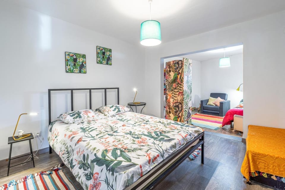 Living room, Bedroom