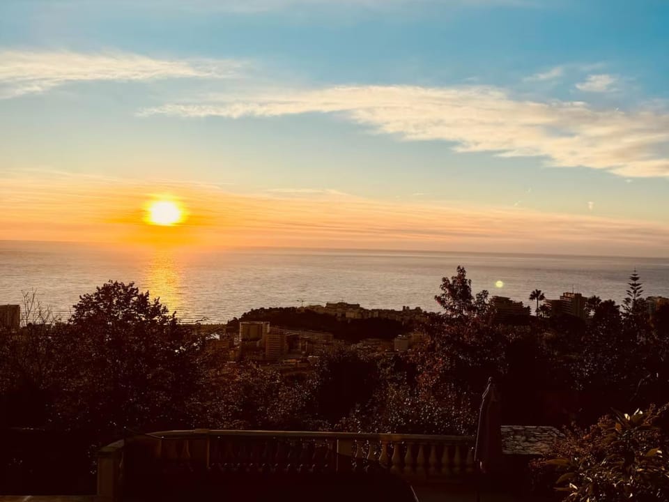 Nearby landmark, Natural landscape, Sea view, Sunset