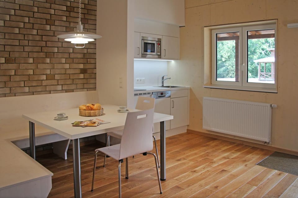 Kitchen or kitchenette, Dining area, stove