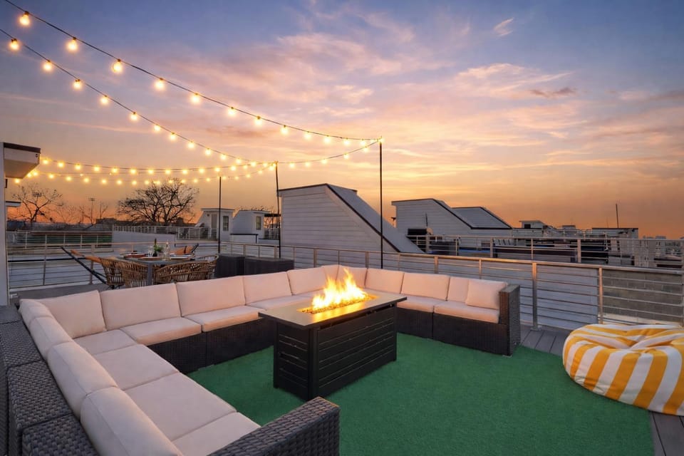 NEW Updates! Skyline RooftopFirepitWalk to Gulch House in Nashville