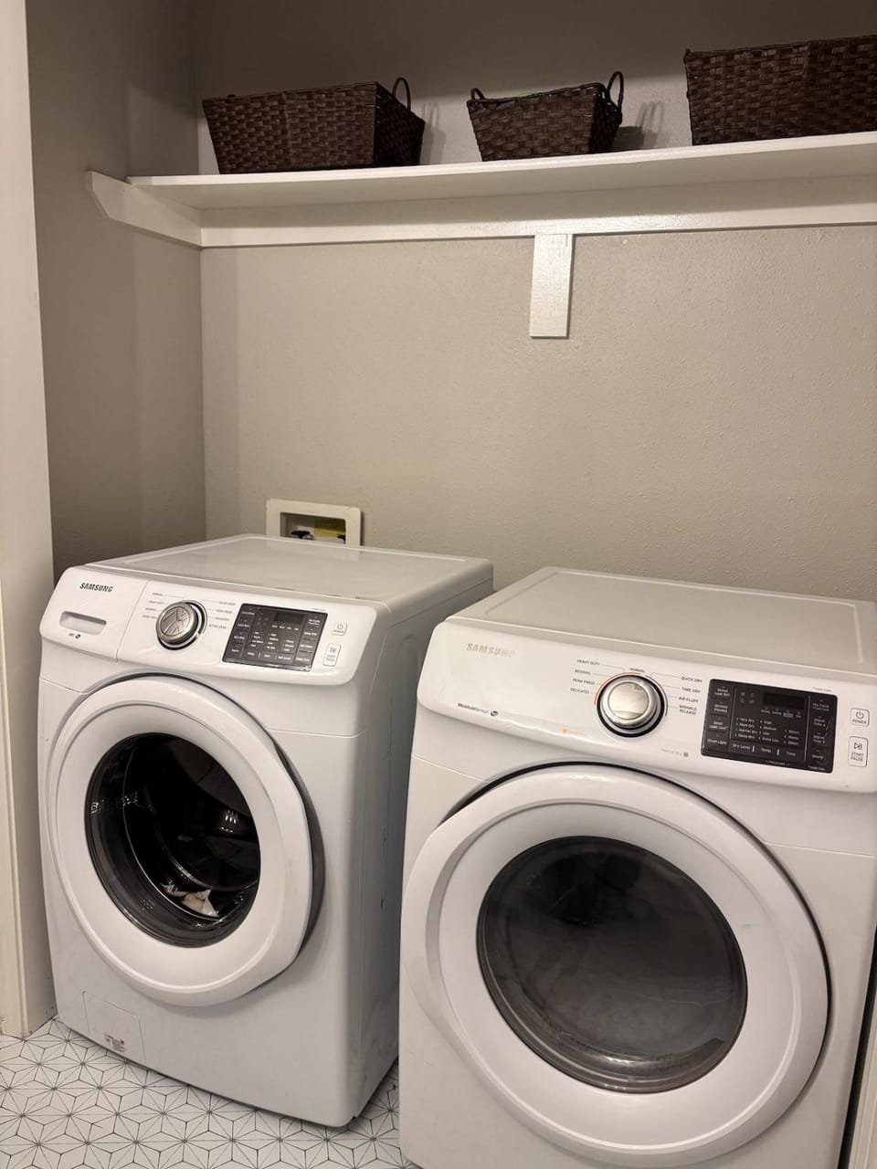 washing machine, dryer