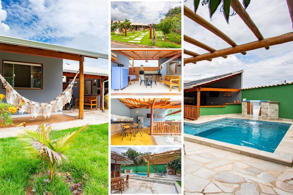 Property building, Patio, Day, Natural landscape, Garden, Garden view, Pool view, Swimming pool, sunbed