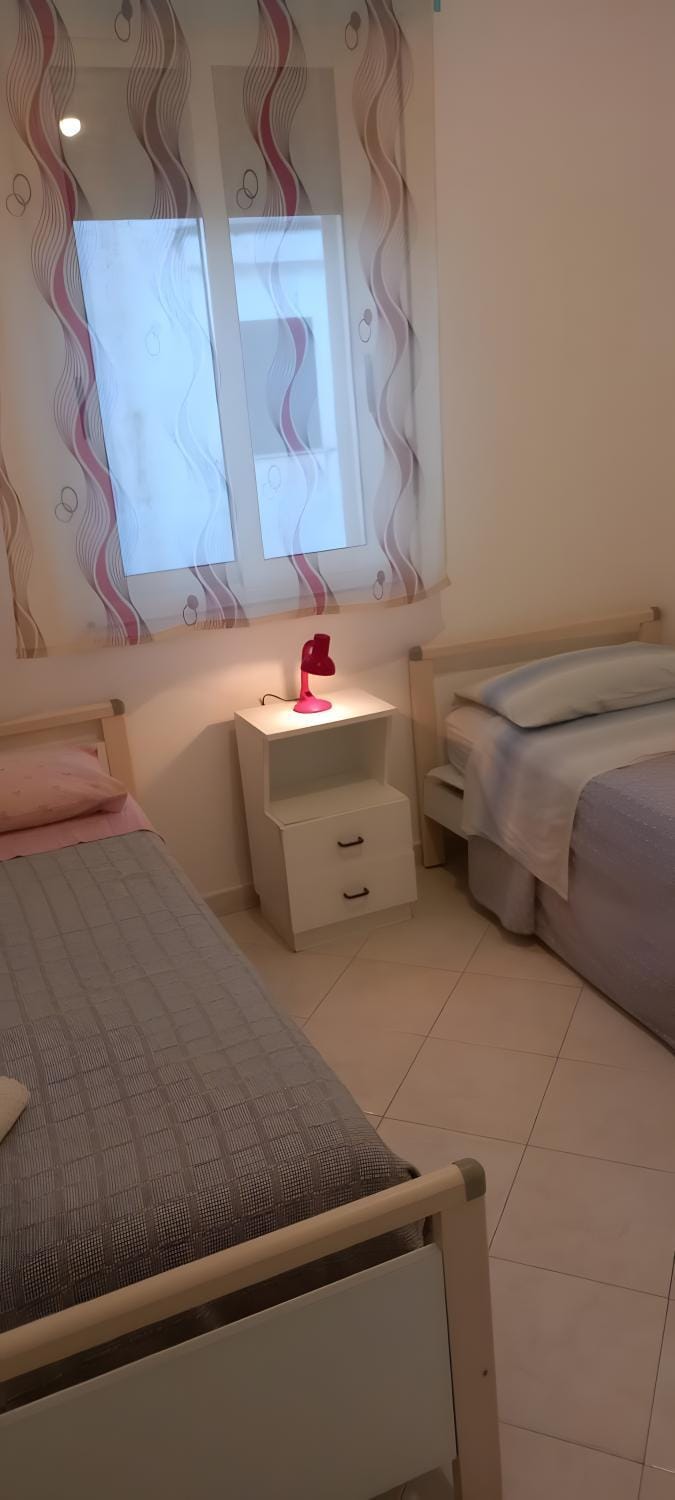 Property building, Living room, Bedroom