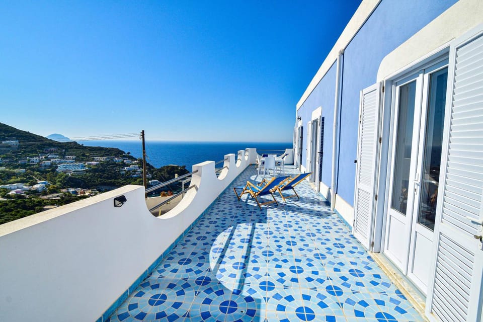 Natural landscape, View (from property/room), Balcony/Terrace, Sea view, sunbed