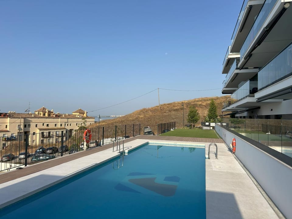 Property building, Pool view, Swimming pool, Swimming pool