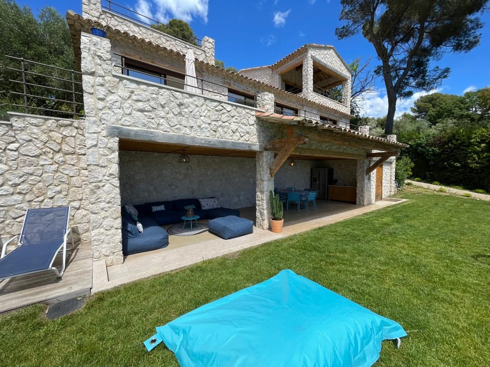 Patio, Garden view, sunbed