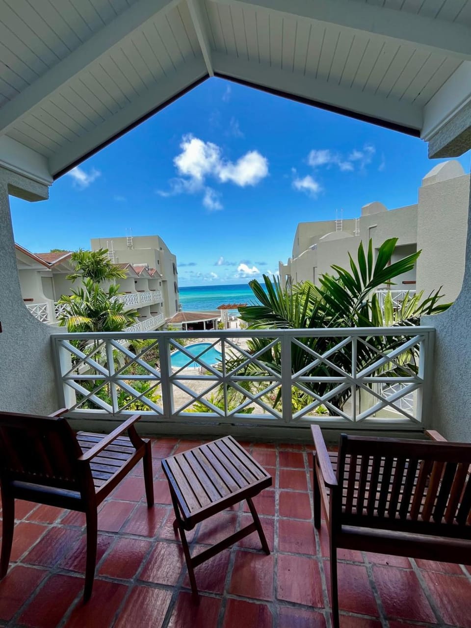 Patio, Balcony/Terrace, Seating area, Sea view