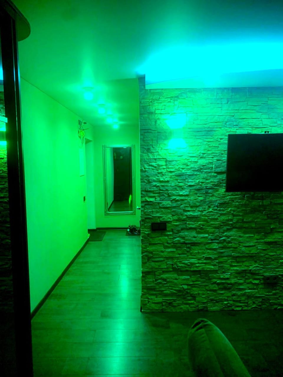 Stone city center Apartment in Ukraine