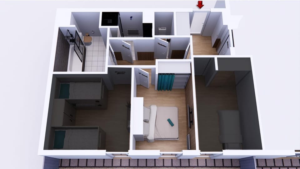 L'Escale-Chambre-Orly-T7-RER C&D Bed and Breakfast in Île-de-France