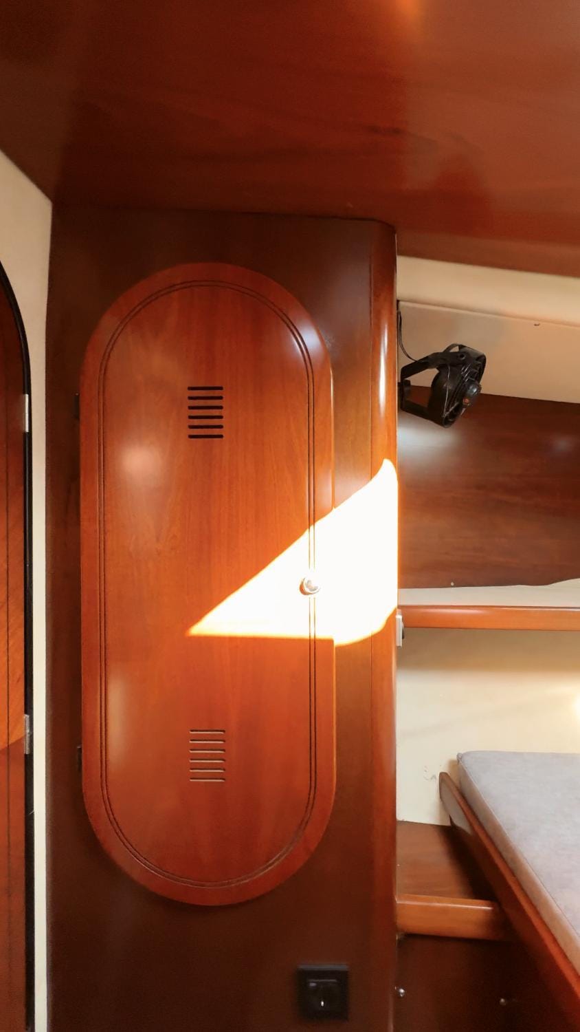 Alion Yacht Docked boat in Marina Baixa