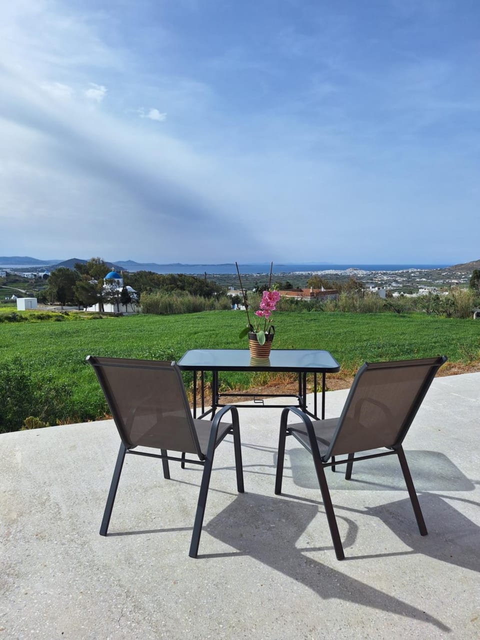 Patio, Day, Natural landscape, View (from property/room), Balcony/Terrace, City view, Mountain view, Sea view