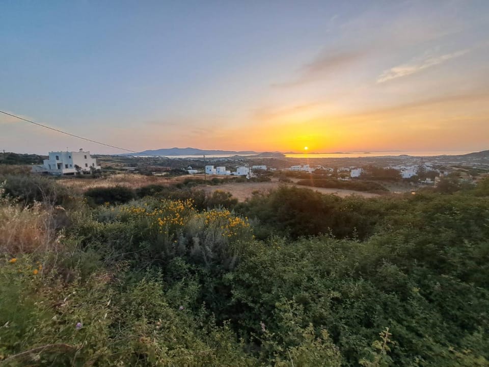 Natural landscape, Mountain view, Sea view, Sunset
