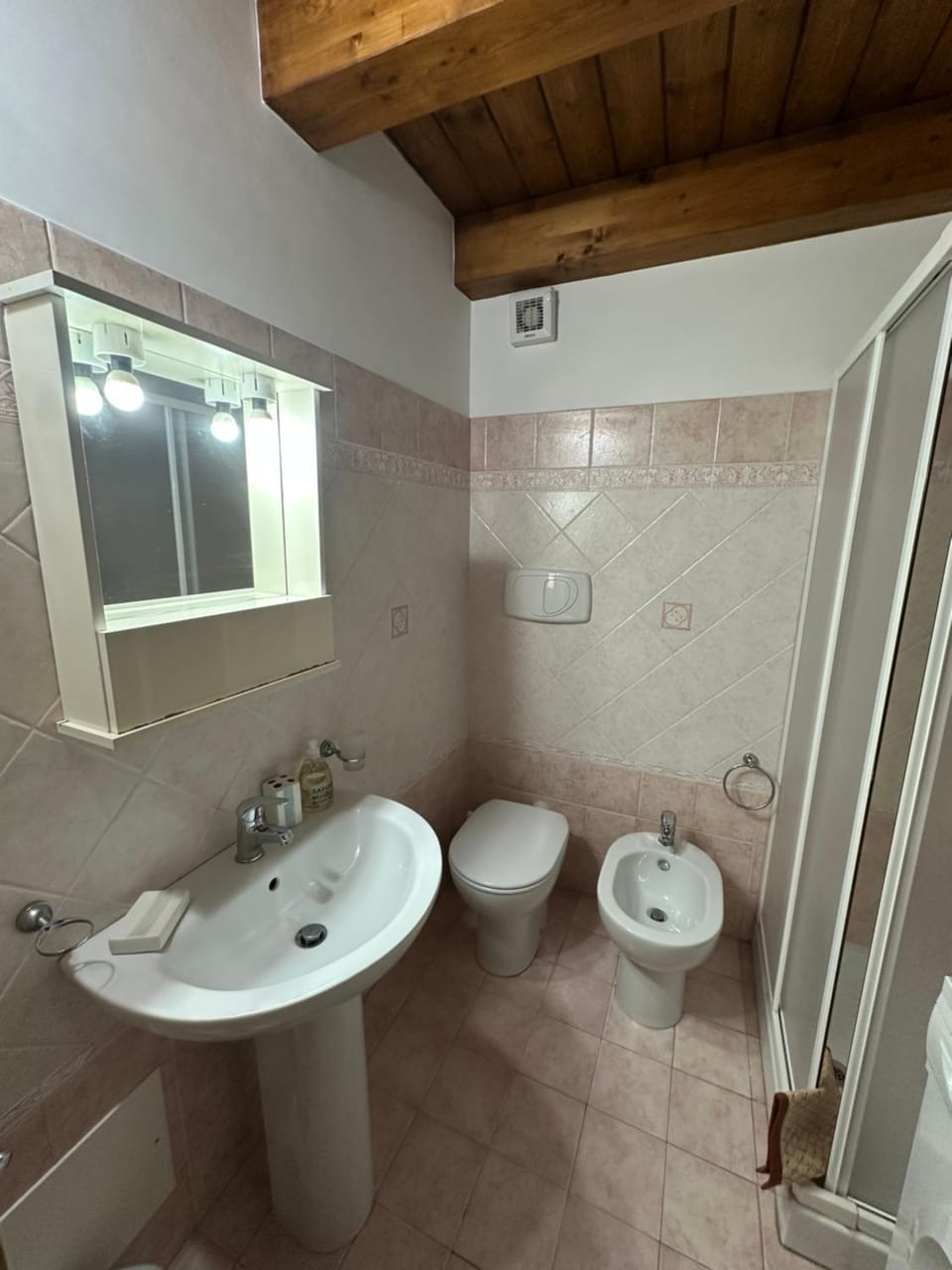 Shower, Toilet, Bathroom, bidet, towels
